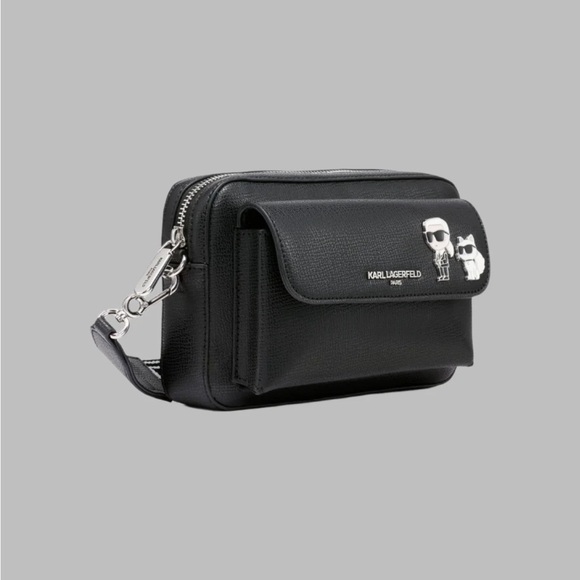 Karl Lagerfeld Maybelle Mini Top Zip Crossbody Bag - Picture 2 of 5